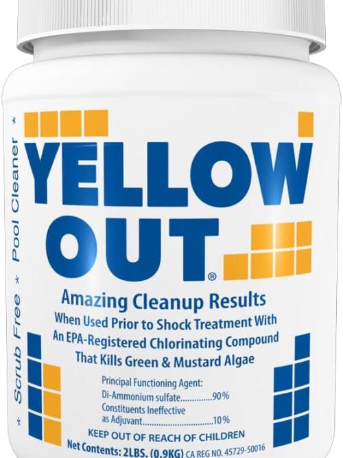 Yellow Out Swimming Pool Chlorine Shock Enhancing Treatment - 2 lbs.