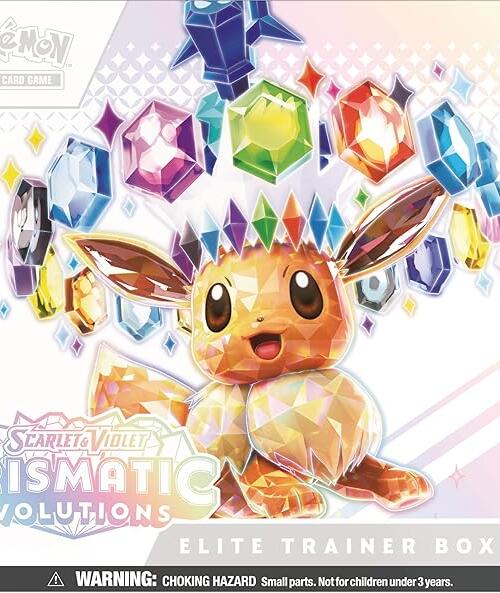 Pokemon TCG Scarlet & Violet 8.5 Prismatic Evolutions Surprise Box