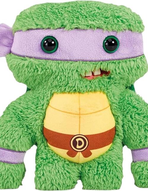Fuggler Ugly Monster Donatello Ninja Turtle Plush Figure Limited Edition, Green