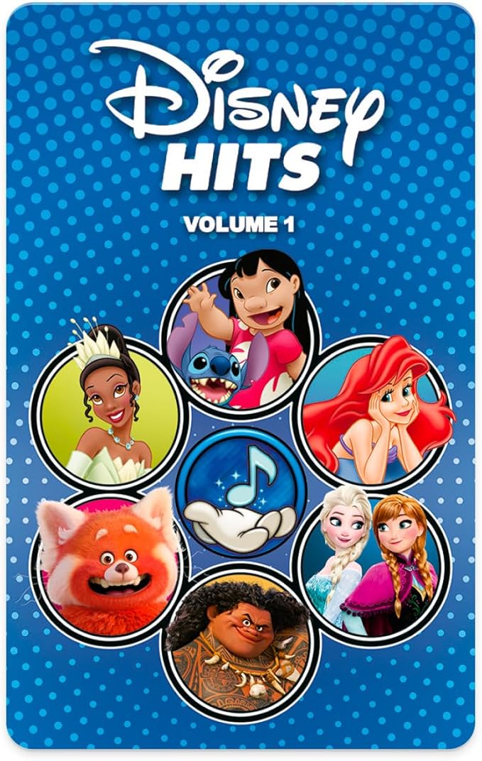 YOTO Disney Hits - Kids Audio Card for Use with Player & Audio Player, Screen–Free Listening with Fun Festive Music for Playtime Travel & Holiday Parties